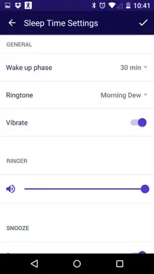 SleepTime android App screenshot 0